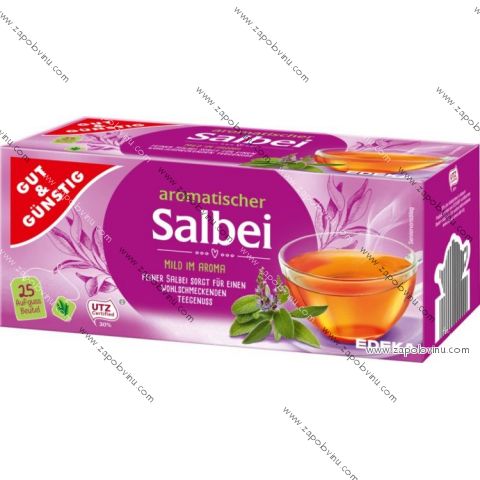 G+G čaj šalvěj 25 sáčků