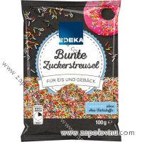Edeka barevné cukrové perličky 100g