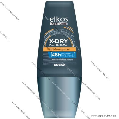Elkos X-Dry Deo Roll-on Anti-Transpirant 50ml