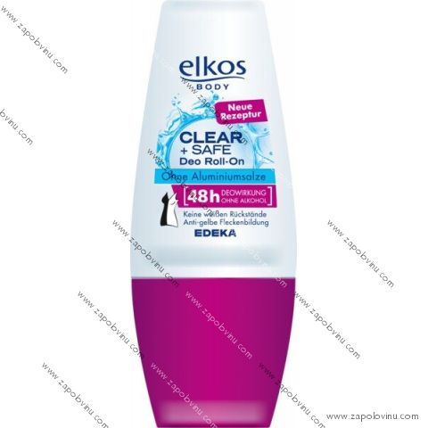 Elkos Clear + Safe Deo Roll-on 50ml