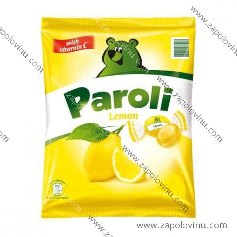 Paroli Bonbóny citron s vitamínem C a proti kašli 250g