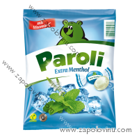 Paroli Bonbóny Extra menthol s vitamínem C a proti kašli 250g