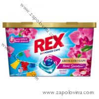 REX Power Caps Aromatherapy Orchid Color prací prostředek 13 PD