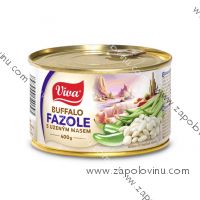 VIVA Buffalo fazole s uzeným masem 400g