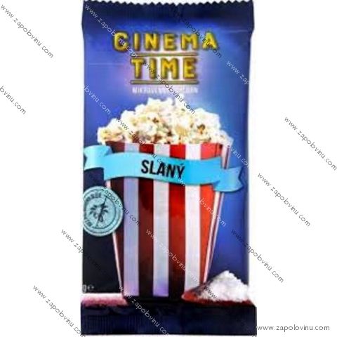 Cinema Time Mikrovlnný popcorn slaný 90 g