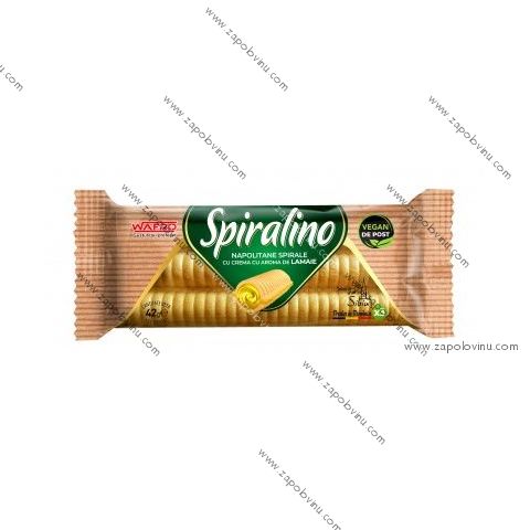 SPIRALINO vlnky s citronovým krémem 42 g