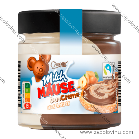 CHOCEUR Milchmäuse-Duo-Creme Lískáč 200g