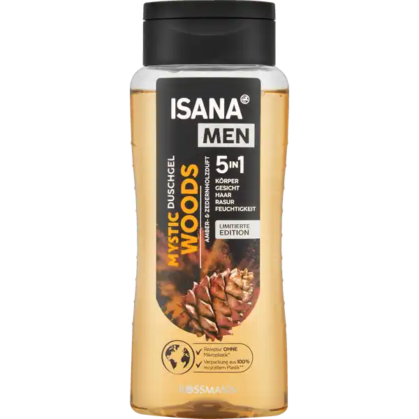 ISANA Men Sprchový gel Mystic Woods¨5in1 300 ml