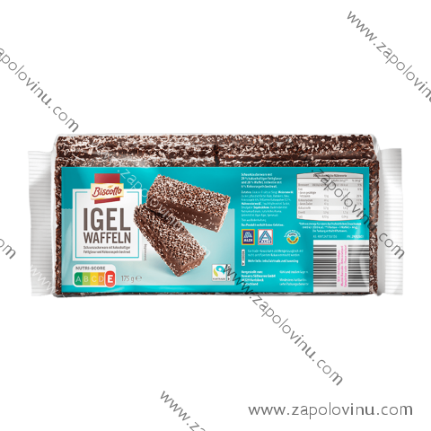 BISCOTTO Vafle s krémem v čokoládě s kokosem 175g