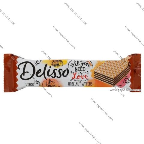 Delisso oplatka s lískooříškovým krémem 28g