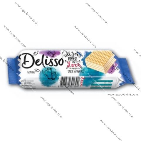 Delisso oplatka s mléčným krémem 28g