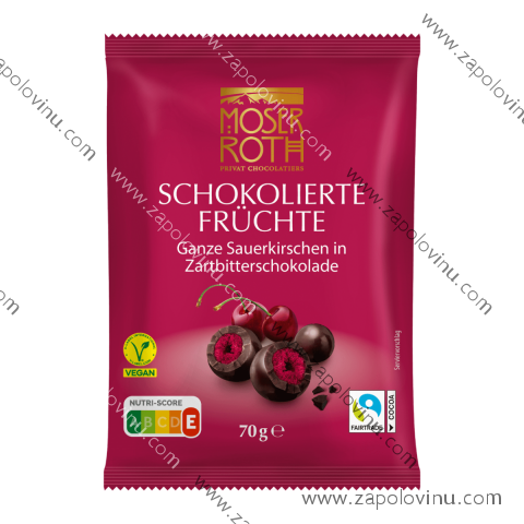 MOSER ROTH třešně v hořké čokoládě 70g