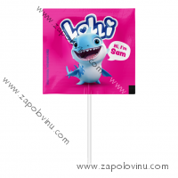 Argo LOLLI Klasické lízátko žralok malina 7g