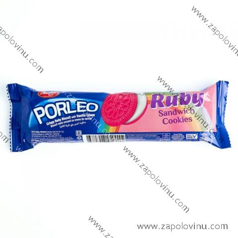 Aldiva Porleo biscuit crispy ruby with vanilla cream 56g