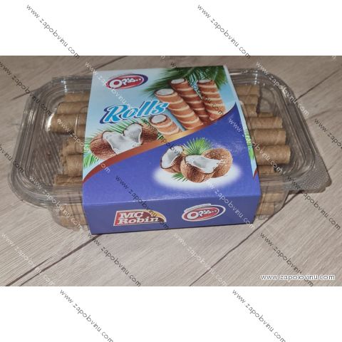 Mc Robin Trubičky kakaové s kokosovým krémem 230g