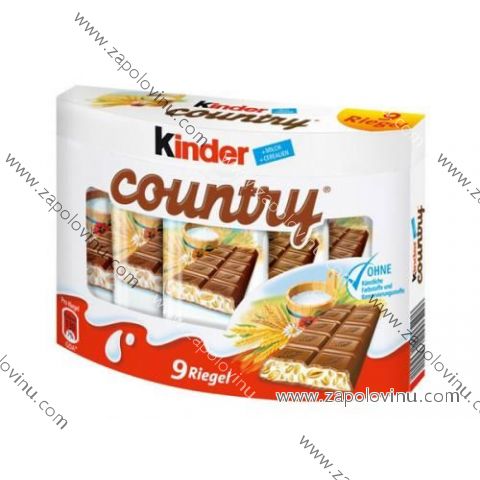 Ferrero Kinder Country 23,5 g x 9