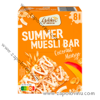 GOLDEN BRIDGE Müsli Tyčky Kokosovo-mangové 200g