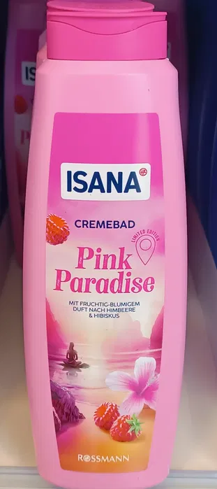 ISANA Krémová koupel Růžový ráj 750 ml