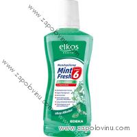 Elkos Mint Fresh antibakteriální ústní voda 500ml
