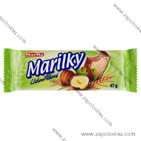 Marilky oplatka lískooříškové obvodově máčená 36g