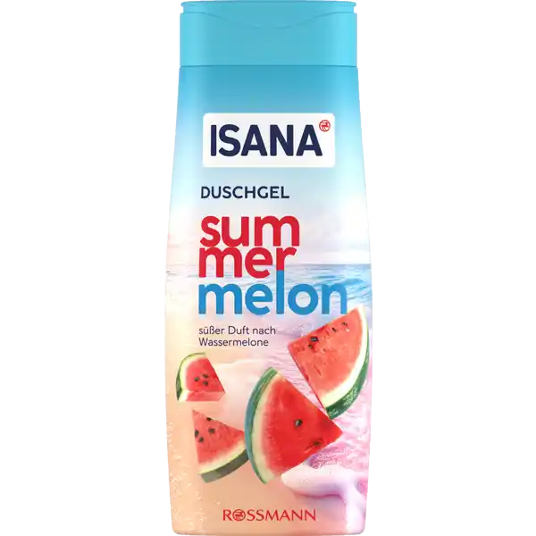 ISANA Sprchový gel s letním Melounem 300 ml