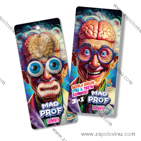 VIDAS Želé bonbóny Mad Prof 19g