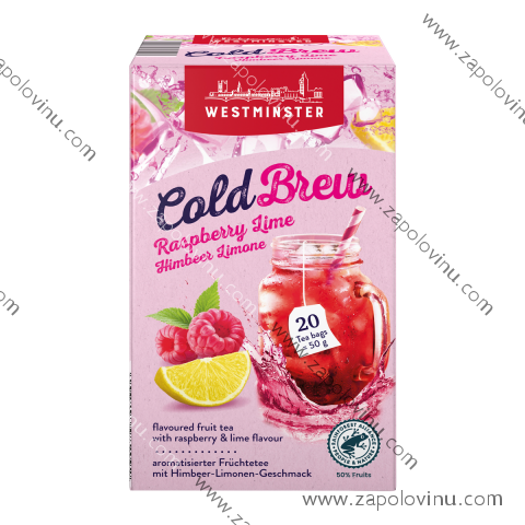 Westminster Cold Brew Malina a Citron 20x2,5g