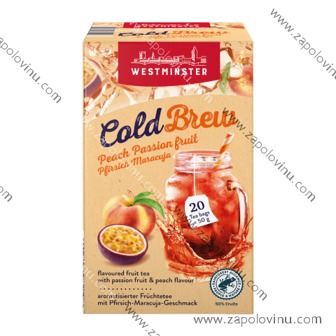 Westminster Cold Brew Broskev-mučenka 20x2,5g
