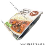 Ježek Krůtí maso na houbách, jasmínová rýže 450 g