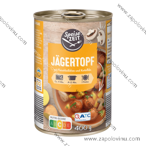 Speise Zeit Lovecký hrnec s masovými kuličkami a bramborami 400 ml