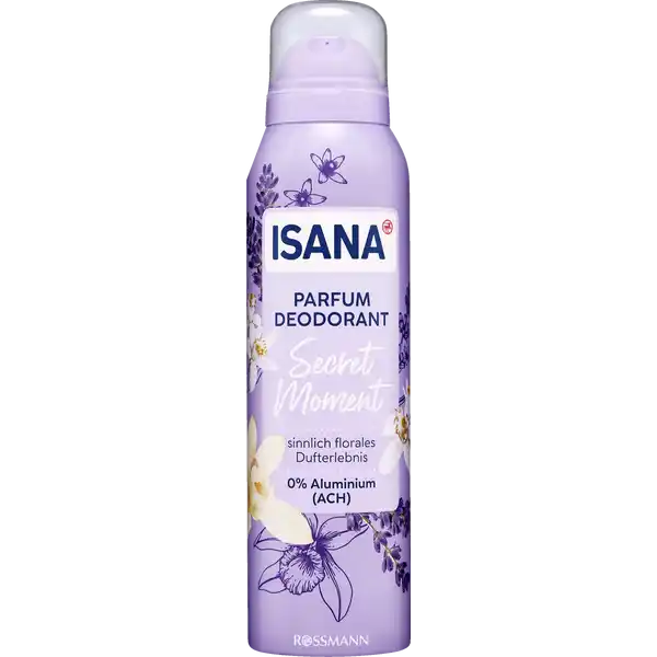 ISANA Parfémovaný deodorant Secret Moment 150 ml