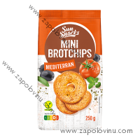 Sun Snacks Mini chlebové lupínky středomořské 250g