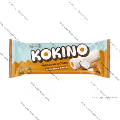 Chocoland KOKINO kokosová tyčinka s arašídovou náplní 50g