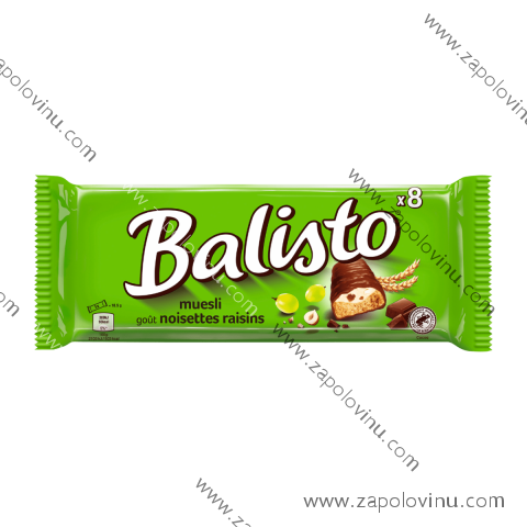 Balisto čokoládová tyčinka müsli 8x18,5g