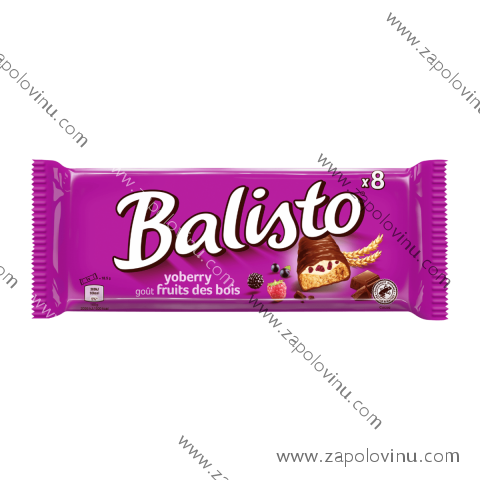 Balisto čokoládová tyčinka Jogurt a lesní plody 8x18,5g