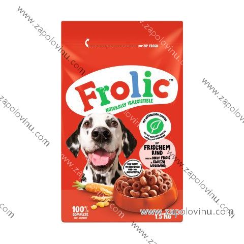 Frolic s hovězím masem, zeleninou a cereáliemi 1,5kg