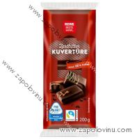 REWE Jemně hořká čokoláda na vaření s 60% kakaa 200g