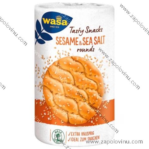 Wasa Tasty Snacks Sezam a mořská sůl 235g