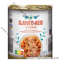 ALDI Djuvec s rýží a masovými kuličkami 800g