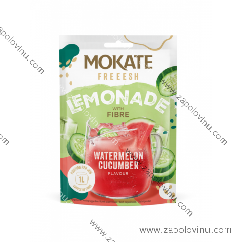 MOKATE LEMONADE VODNÍ MELOUN A OKURKA + VLÁKNINA 40g
