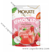 MOKATE LEMONADE JAHODA A BAZALKA + KOLAGEN 40g