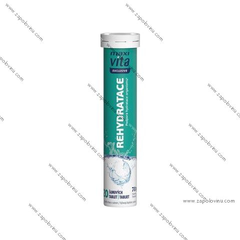MaxiVita Exclusive Rehydratace 20 tablet