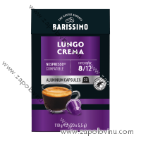 Barissimo Lungo Crema pro Nespresso 20 kusů 110 g