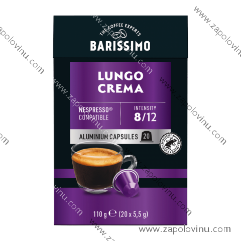 Barissimo Lungo Crema pro Nespresso 20 kusů 110 g