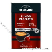 Barissimo Lungo Perfecto pro Nespresso 20 kusů 110 g