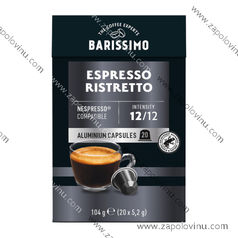 Barissimo Espresso Ristretto pro Nespresso 20 kusů 104 g