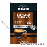 Barissimo Espresso Supremo pro Nespresso 20 kusů 104 g