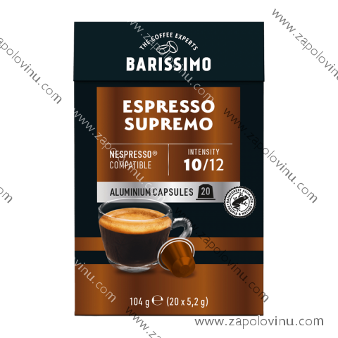 Barissimo Espresso Supremo pro Nespresso 20 kusů 104 g