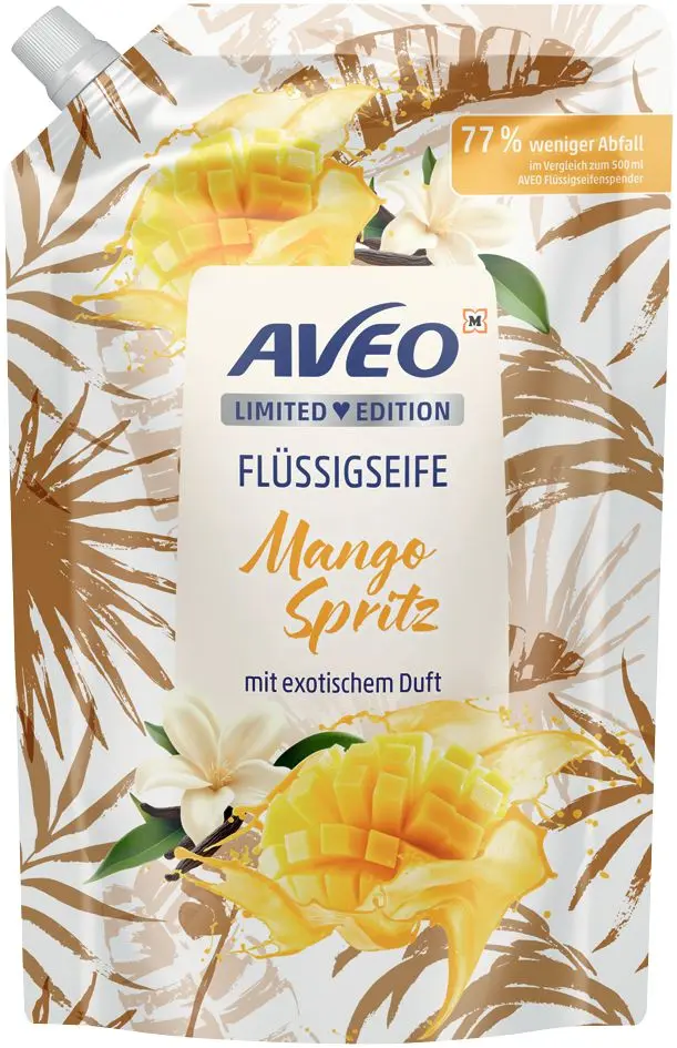 Aveo krémové mýdlo Mango Spritz 850 ml