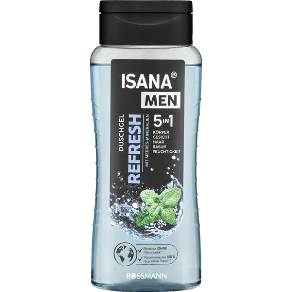 ISANA Men Sprchový gel Refresh 5in1 300 ml